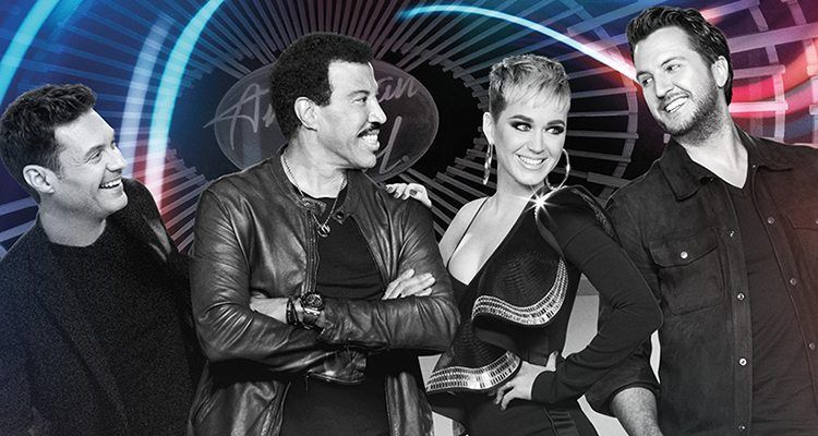 Ryan Seacrest, Lionel Richie, Katy Perry, Luke Bryan