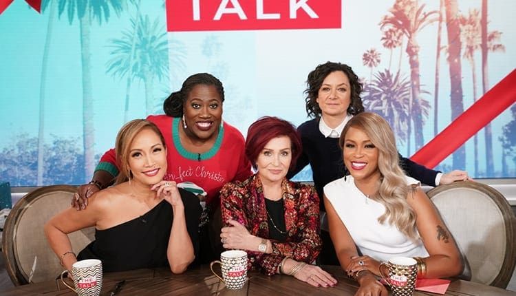 The Talk, Carrie Ann Inaba, Sheryl Underwood, Sara Gilbert, Eve, Sharon Osbourne