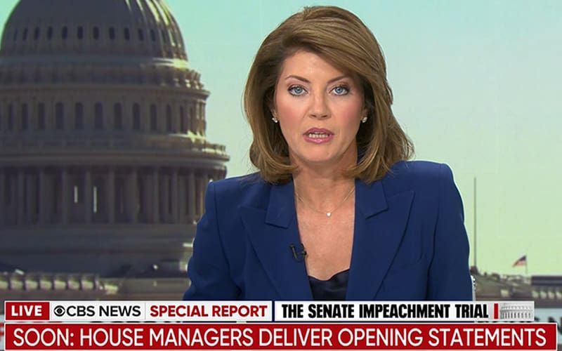 Norah O'Donnell, CBS News, Impeachment Trial