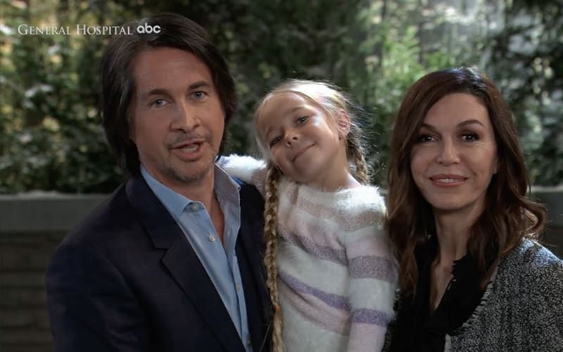 General Hospital, Michael Easton, Finola Hughes, Jophielle Love