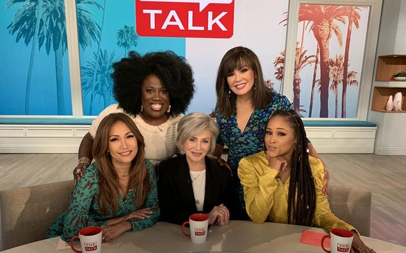 The Talk, Sheryl Underwood, Carrie Ann Inaba, Marie Osmond, Sharon Osbourne, Eve