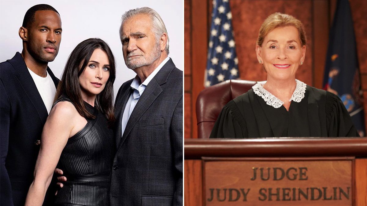 Lawrence Saint-Victor, Rena Sofer, John McCook, The Bold and the Beautiful, Judge Judy Sheindlin, Judge Judy