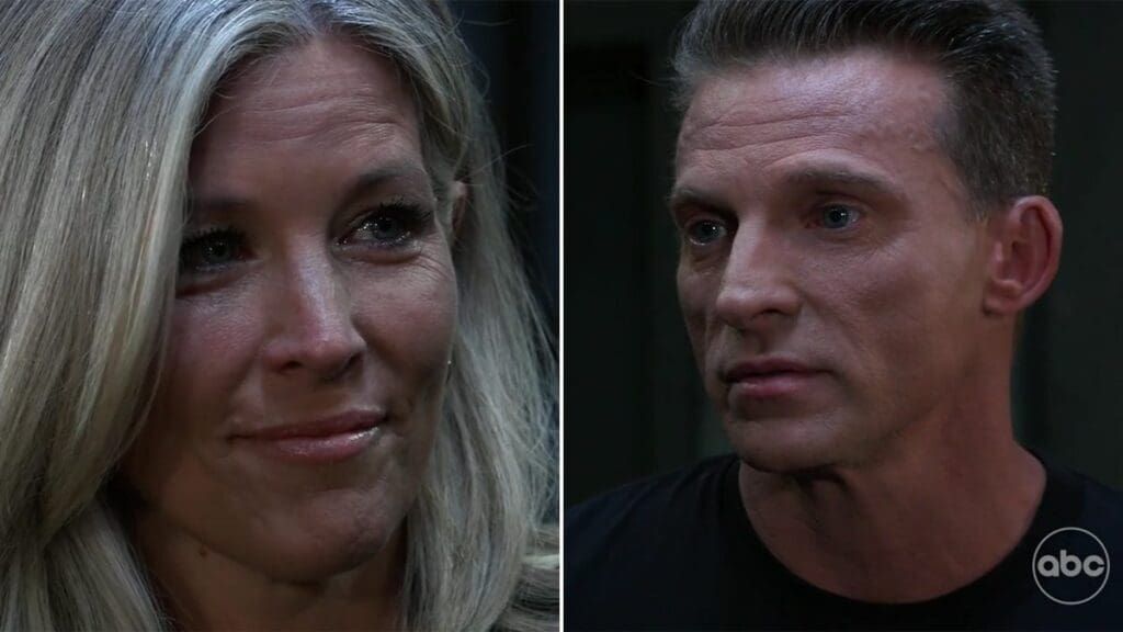 Laura Wright, Carly Corinthos, Steve Burton, Jason Morgan, General Hospital, GH