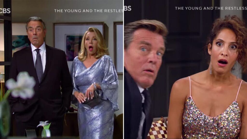 Eric Braeden, Melody Thomas Scott, Peter Bergman, Christel Khalil, The Young and the Restless, Y&R, #YR