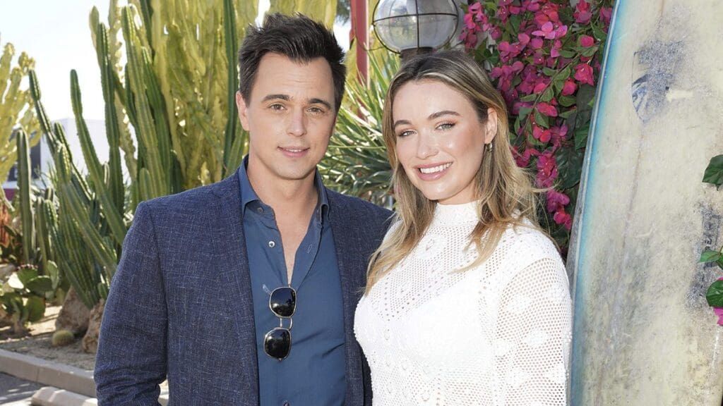 Darin Brooks, Wyatt Spencer, Katrina Bowden, Flo, The Bold and the Beautiful, B&B, #BoldandBeautiful, The Croods: Family Tree