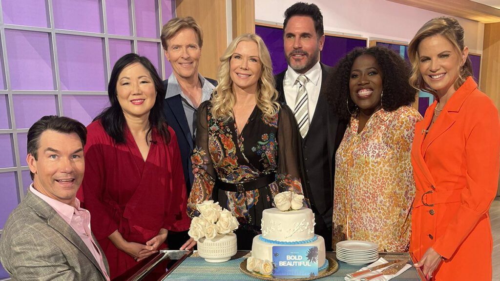 ‘The Bold and the Beautiful’: Katherine Kelly Lang Reveals How She Landed the Role, Don Diamont on Naming His Character – WATCH The Talk, Sheryl Underwood, Jerry O'Connell, Natalie Morales, The Bold and the Beautiful, Katherine Kelly Lang, Don Diamont, Jack Wagner
