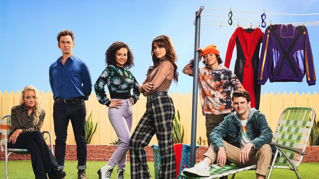 Disney Renews ‘The Villains of Valley View’ Co-Starring ‘General Hospital’ Actor James Patrick Stuart The Villains of Valley View, Isabella Pappas as Havoc/Amy, Lucy Davis as Eva/Surge, James Patrick Stuart as Vic/Kraniac, Malachi Barton as Colby/Flashform, Reed Horstmann as Jake/Chaos, and Kayden Muller-Janssen as Hartley, Disney Channel, Disney Branded Television, Disney+, #Disney, #DisneyChannel, #DisneyPlus