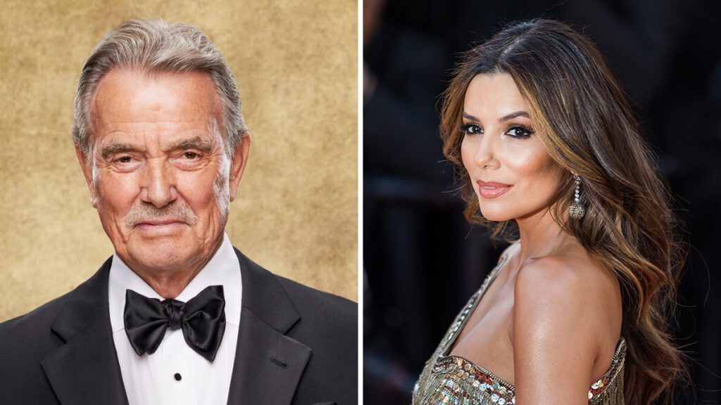 Eric Braeden, Eva Longoria, The Young and the Restless, Y&R, Young and Restless, Young & Restless, #YR #YoungandRestless