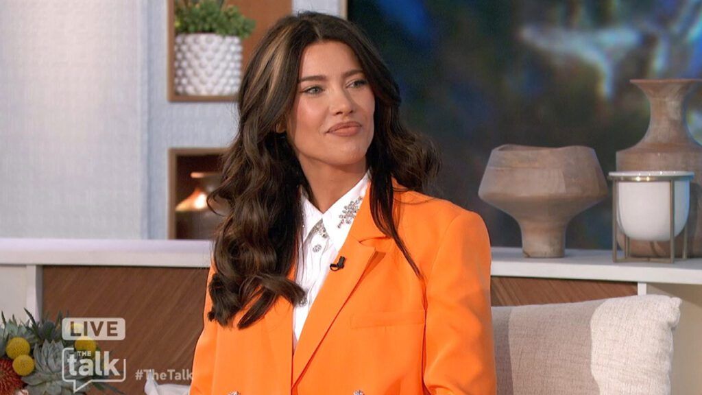 Jacqueline MacInnes Wood, Steffy Forrester, The Bold and the Beautiful, Bold & Beautiful, Bold and Beautiful, #BoldandBeautiful, The Talk, #TheTalk