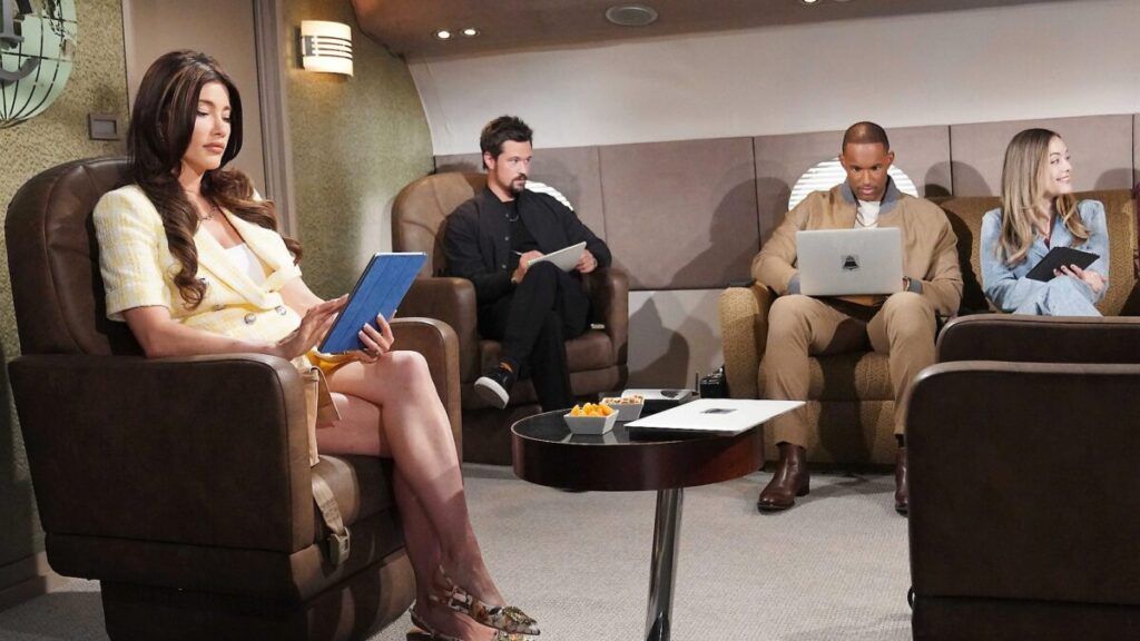 Jacqueline MacInnes Wood, Matthew Atkinson, Lawrence Saint Victor, Annika Noelle, Steffy Forrester, Thomas Forrester, Carter Walton, Hope Logan, The Bold and the Beautiful, Bold and the Beautiful, Bold and Beautiful, Bold & Beautiful, B&B, #BoldandBeautiful